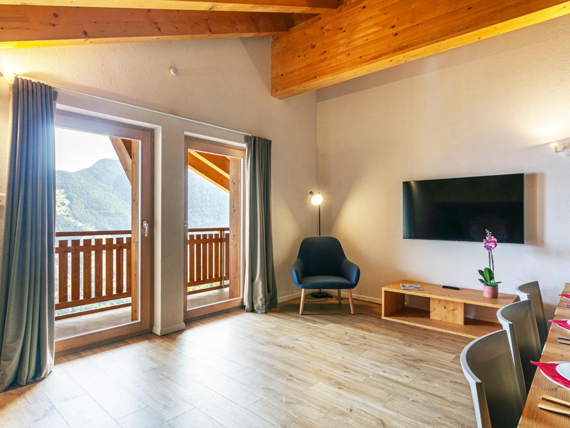Apartment T-Resort La Tzoumaz 4P8 Vue Vallee By Interhome 외부 사진