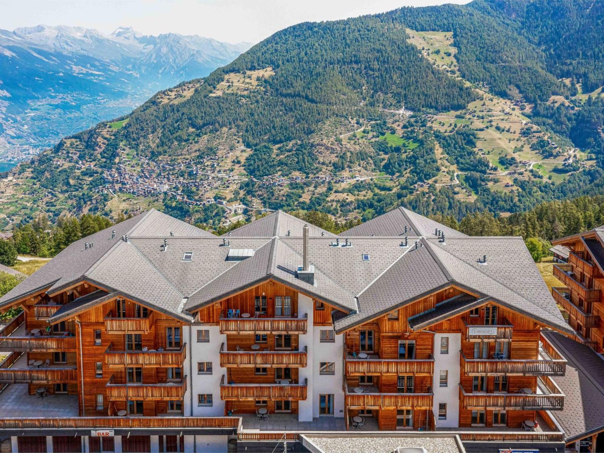 Apartment T-Resort La Tzoumaz 4P8 Vue Vallee By Interhome 외부 사진